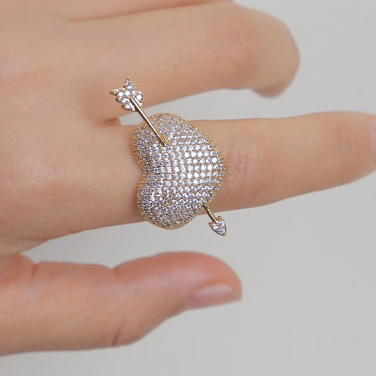 ''HART'' ZILVEREN RING