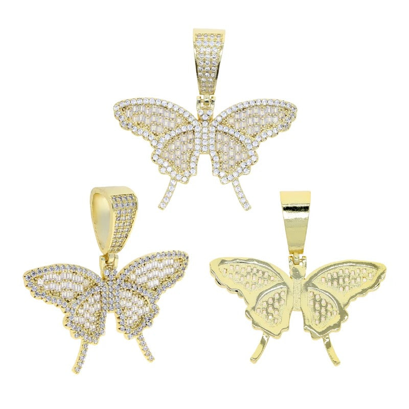 "BUTTERFLY" GOUDEN HANGER