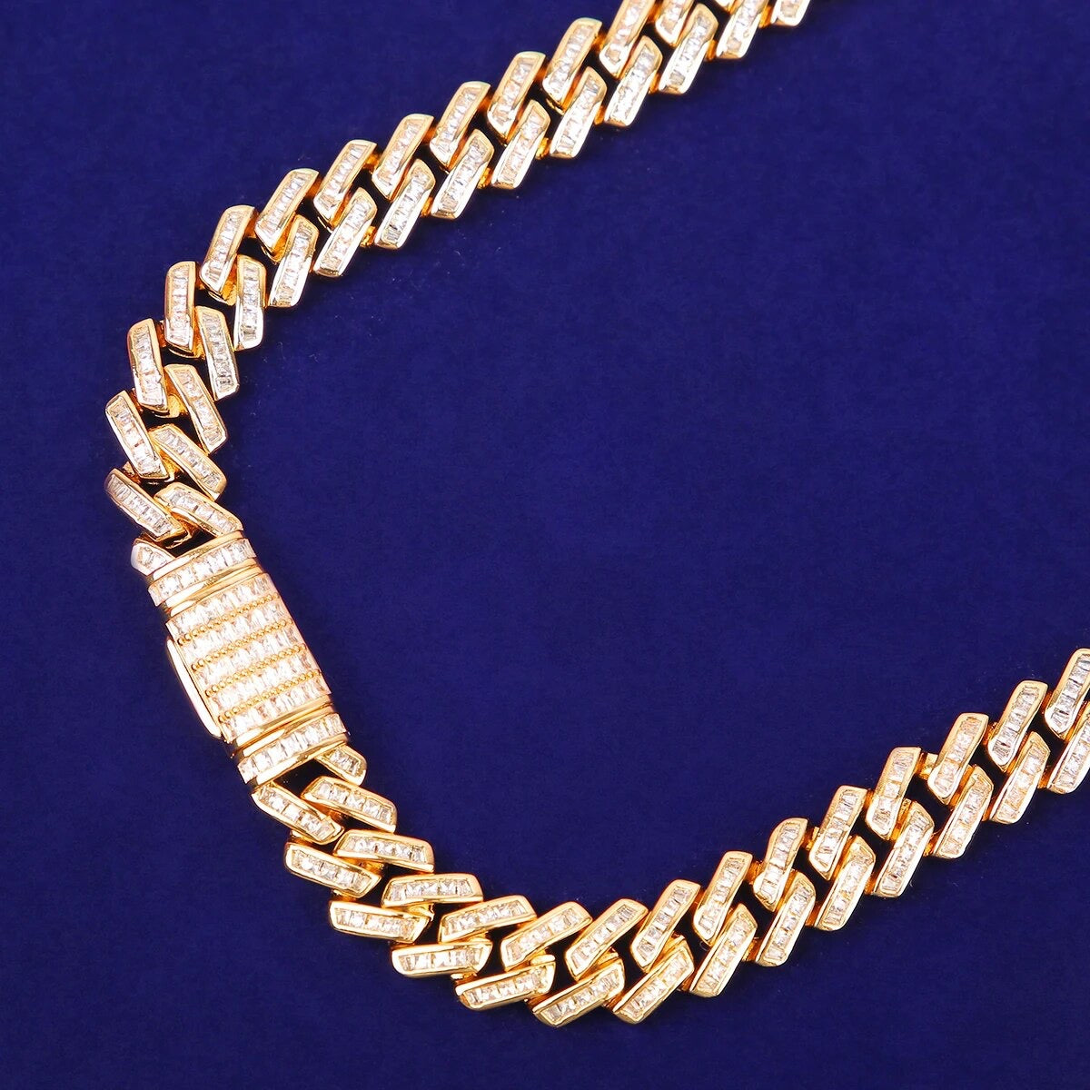 ''CUBAN'' GOUDEN ARMBAND