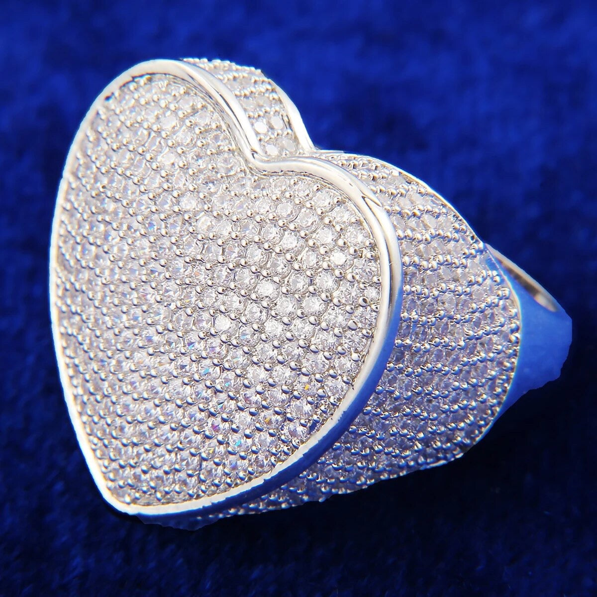 ''HART'' ZILVEREN RING