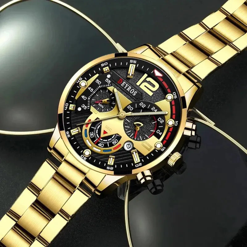''ANKER'' GOUDEN HORLOGEBOX