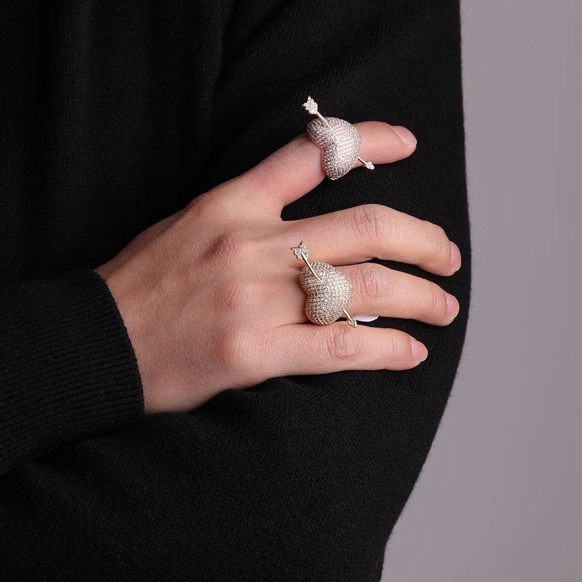 ''HART'' ZILVEREN RING