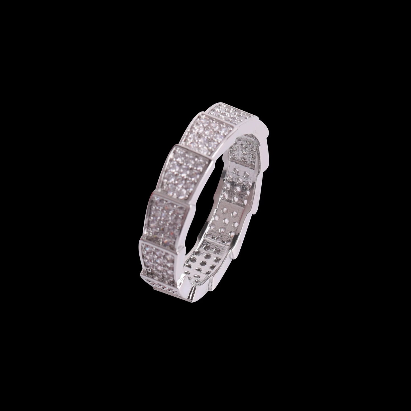 ''WOW'' ZILVEREN RING