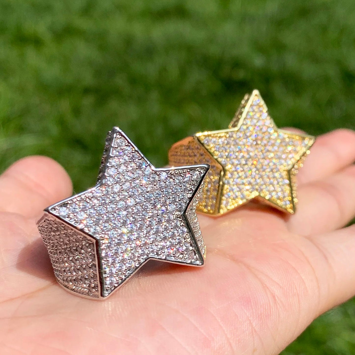 ''STAR'' GOUDEN RING
