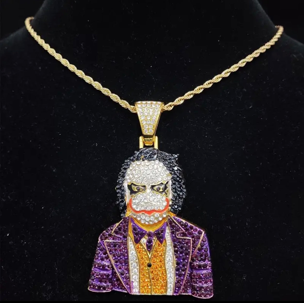 "JOKER ROPE" GOUDEN HANGER