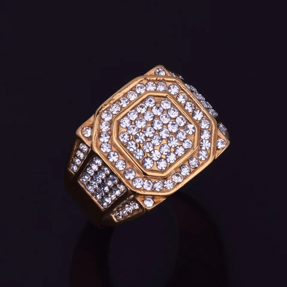 ''DRIP'' GOUDEN RING