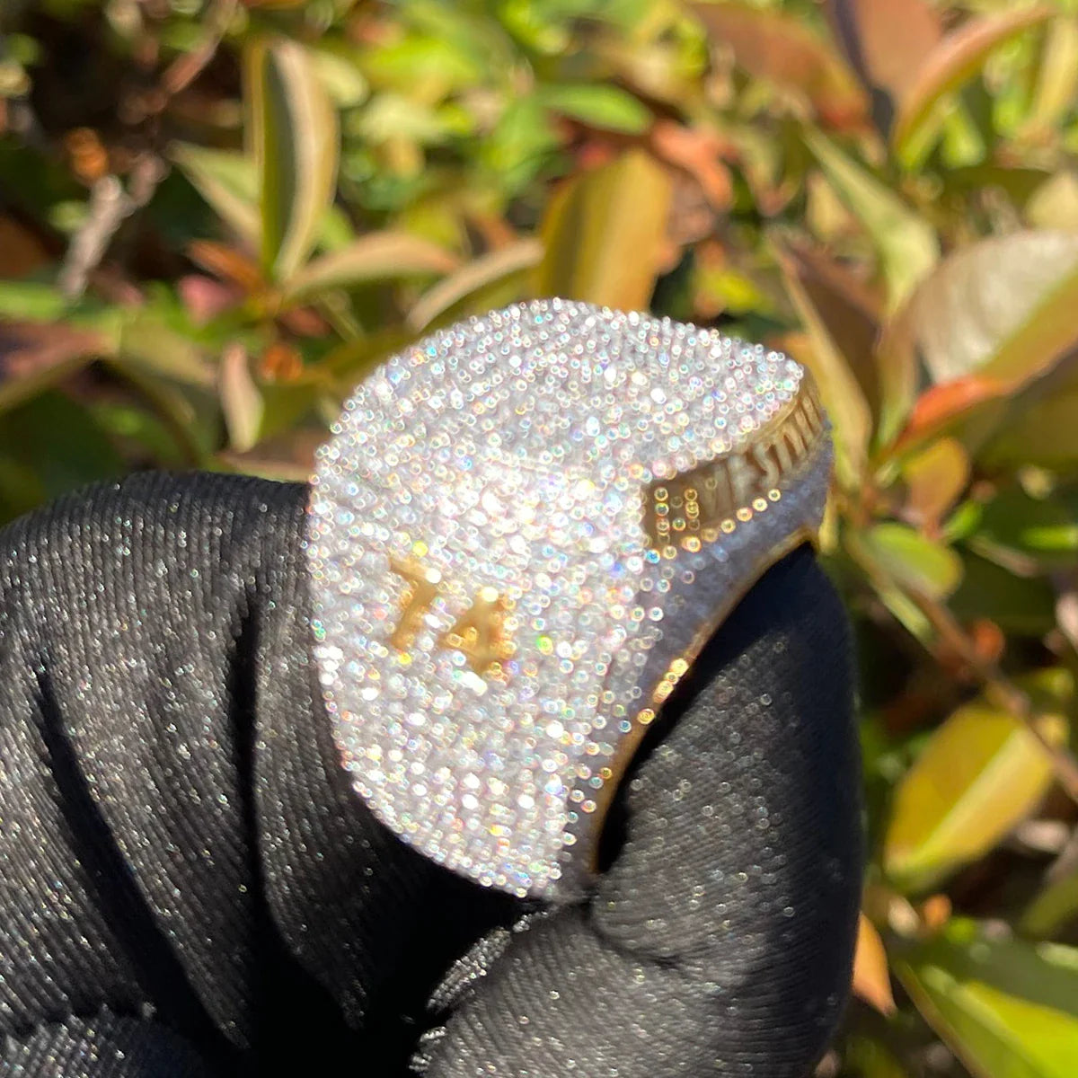 ''BALLER'' ZILVEREN RING