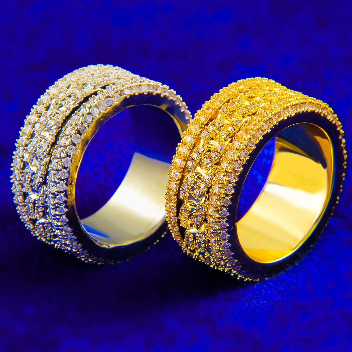 ''CUBAN'' ZILVEREN RING