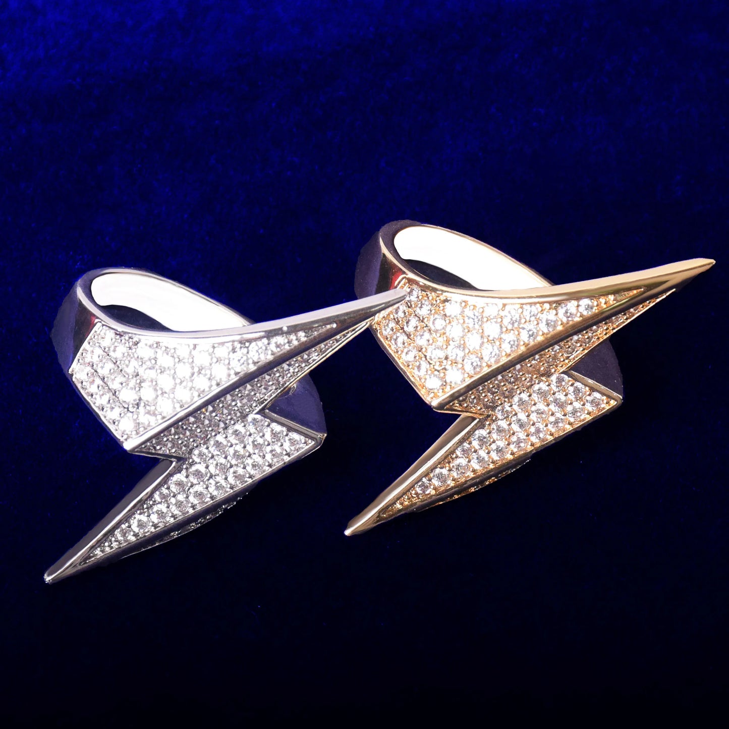 ''LIGHTNING'' GOUDEN RING