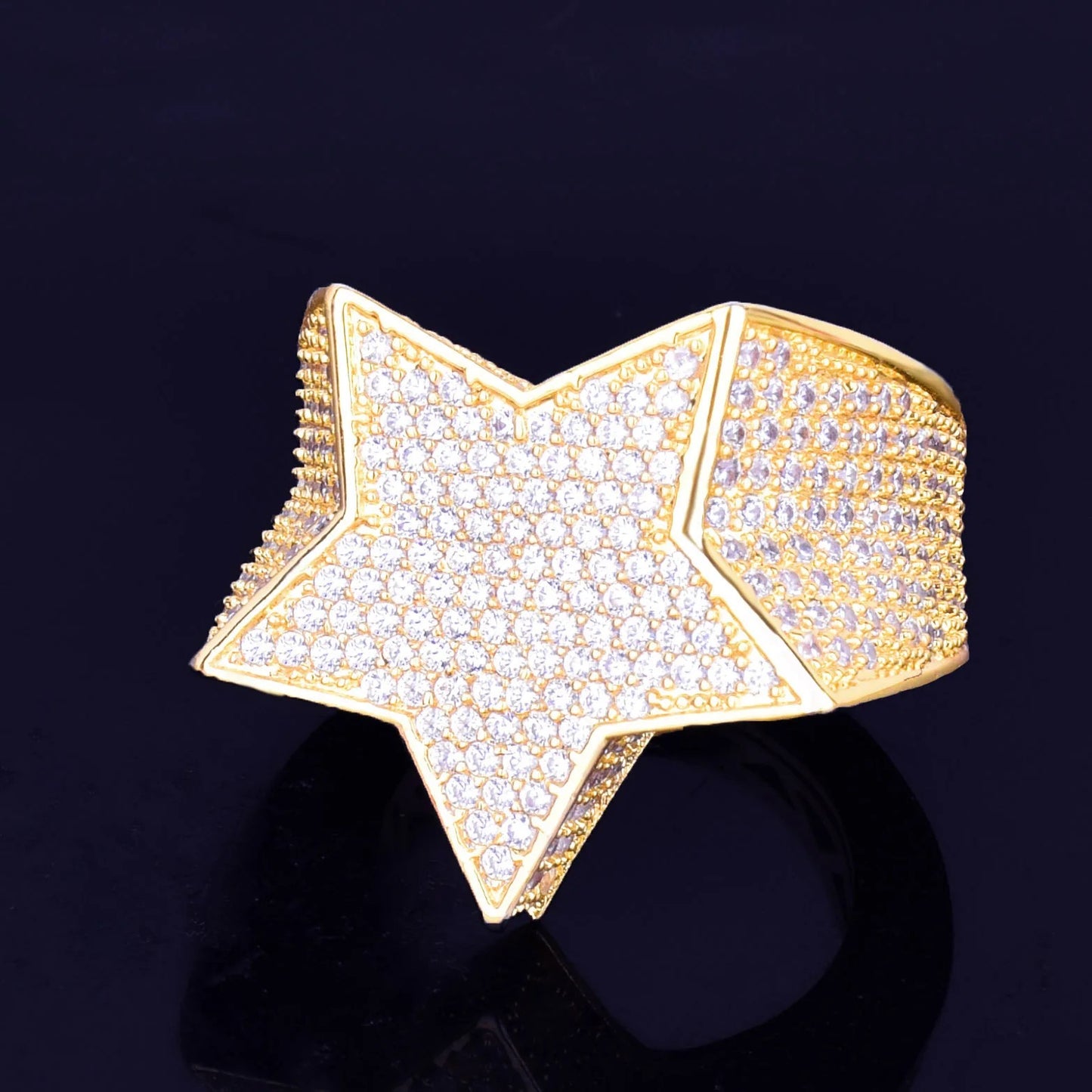 ''STAR'' GOUDEN RING