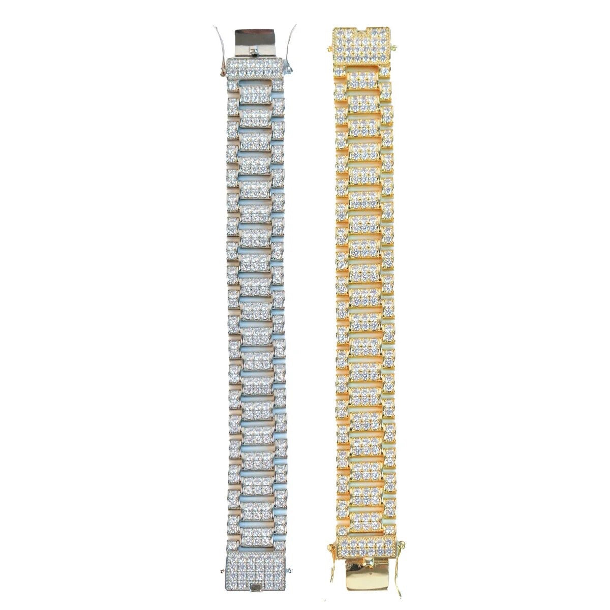 ''WATCH'' GOUDEN ARMBAND