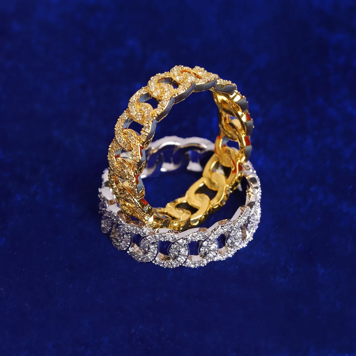''CUBAN ZILVEREN RING