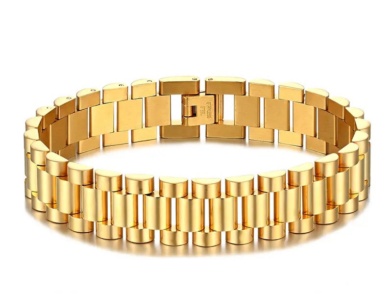 ''ROLEX'' GOUDEN ARMBAND