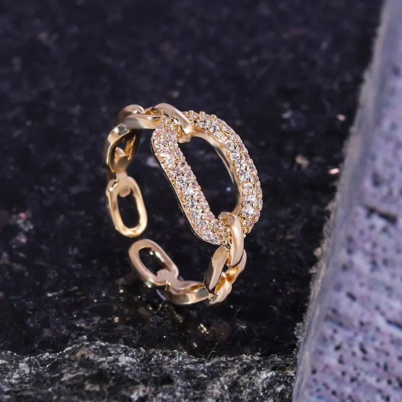 ''CLIP'' RING GOUD