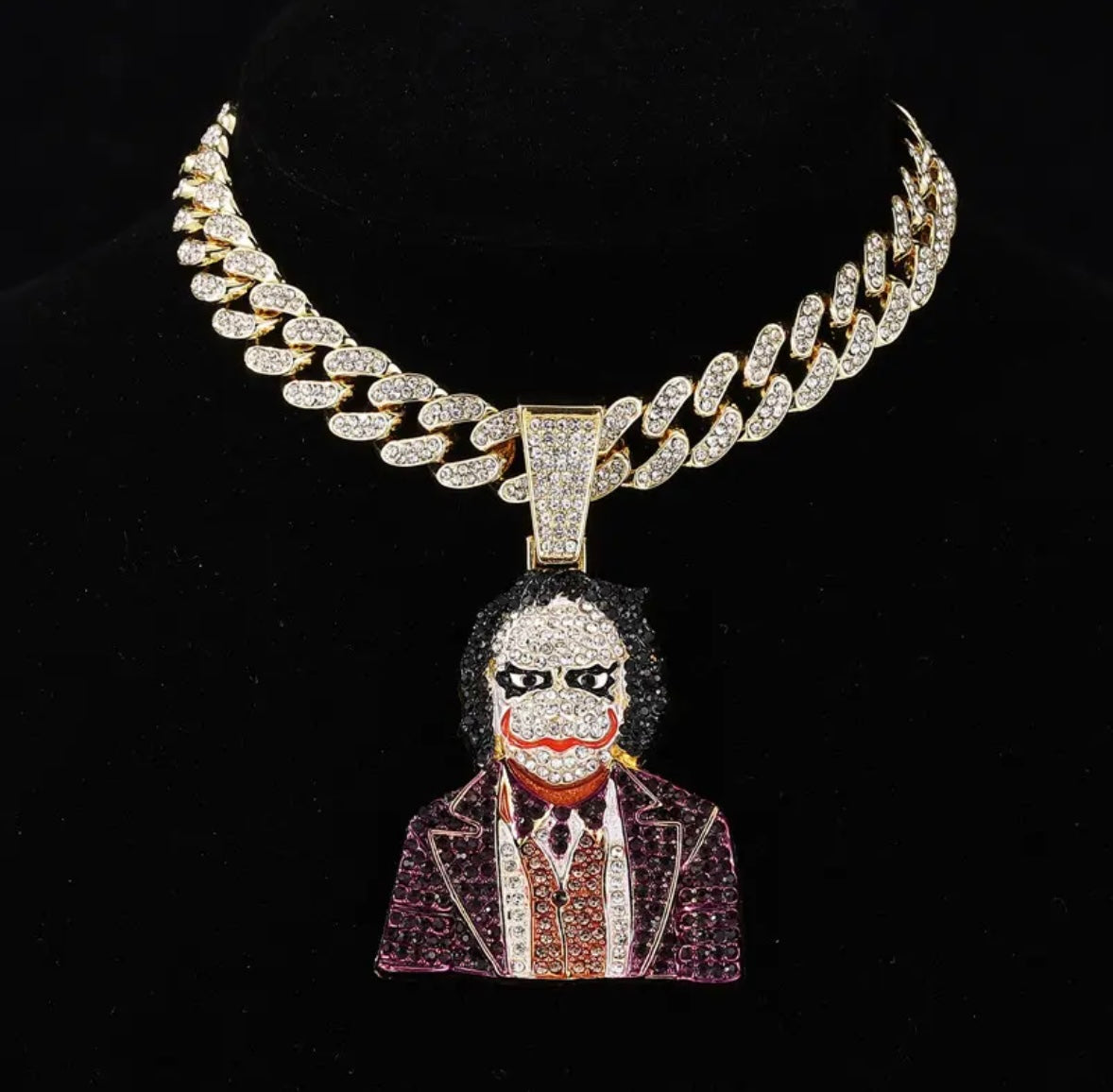 "JOKER" GOUDEN HANGER