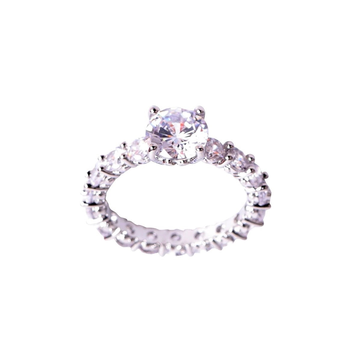 ''TROUWRING'' ZILVEREN RING