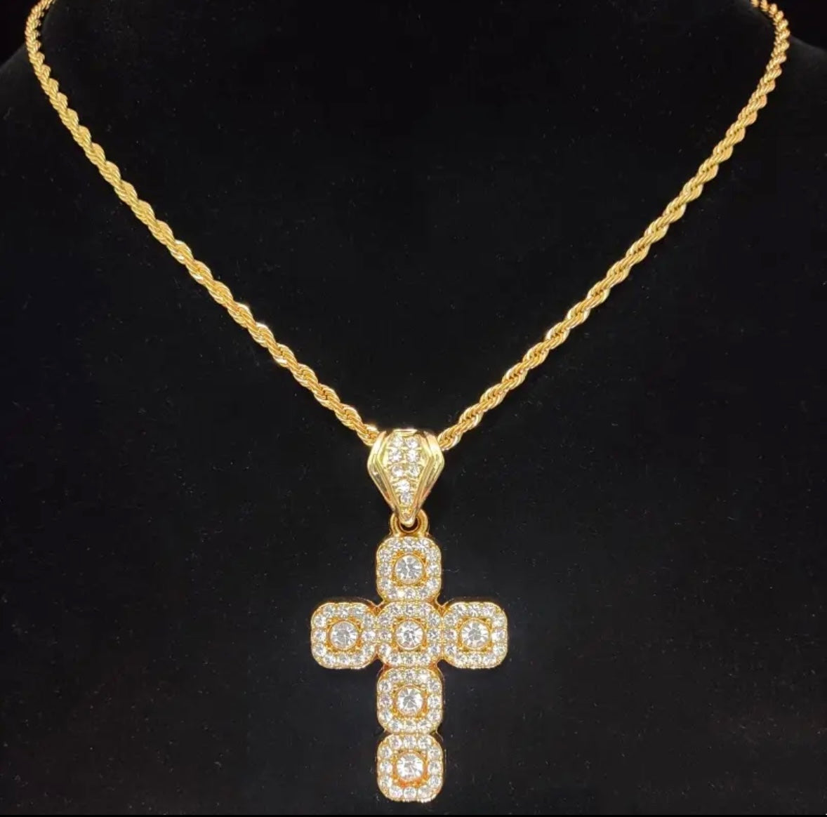 "KRUIS" GOUDEN HANGER