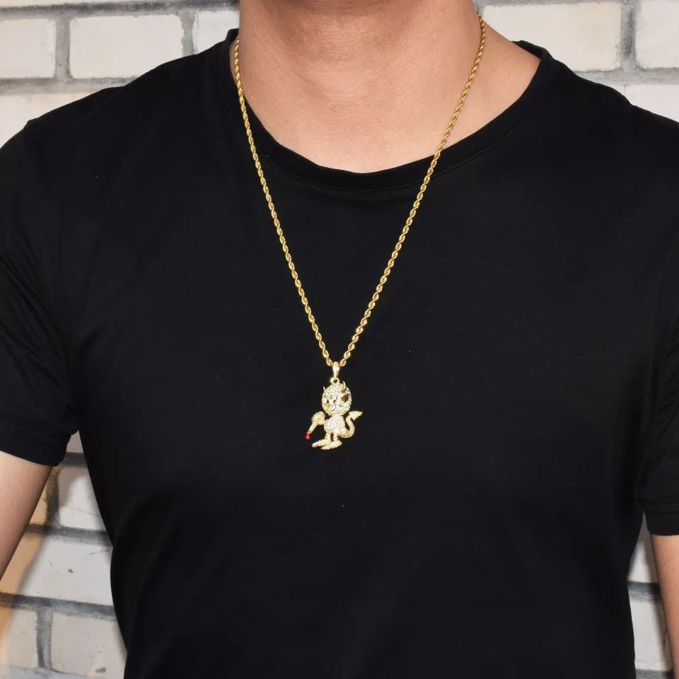 "DEMON" GOUDEN HANGER