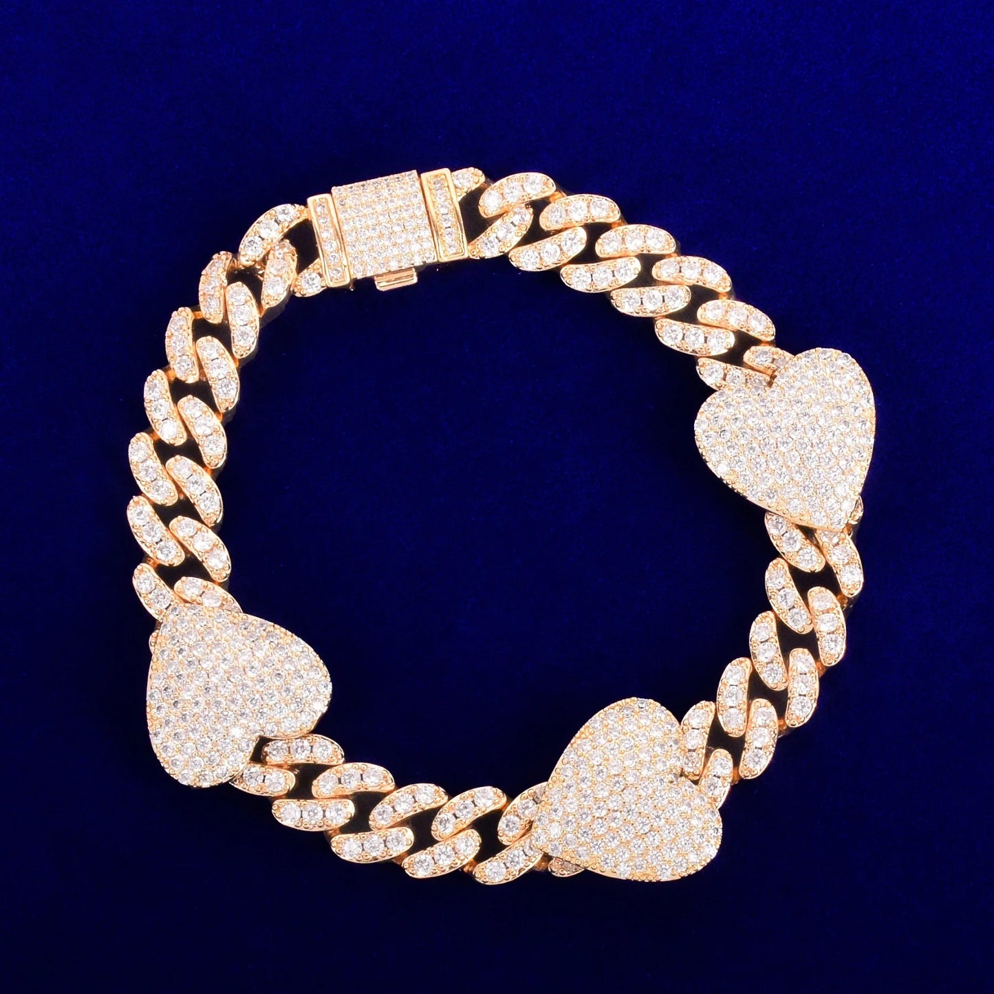 ''CUBAN HART'' GOUDEN ARMBAND
