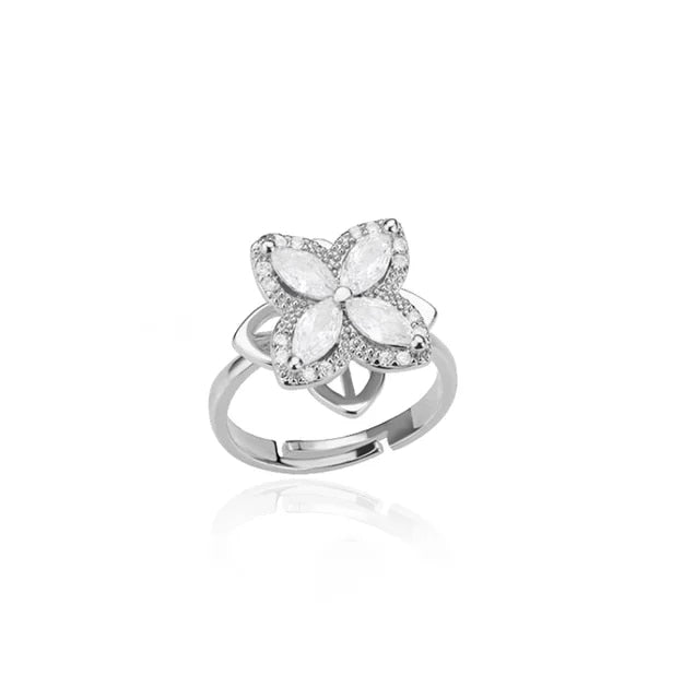 ''SPINNER KLAVER ONE'' ZILVEREN RING