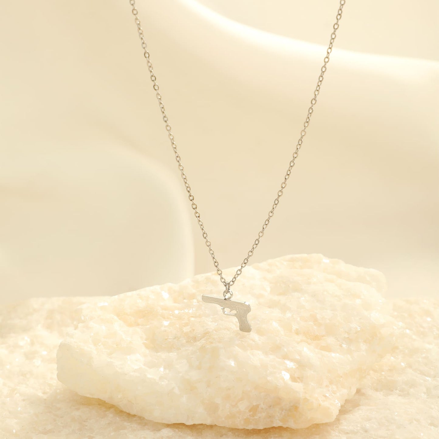 ''GUN'' ZILVEREN KETTING