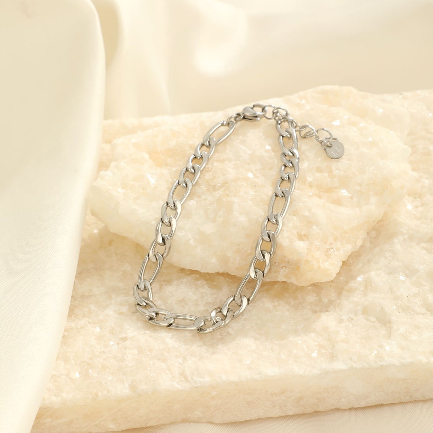 ''BASIC'' ZILVEREN ARMBAND(5mm)