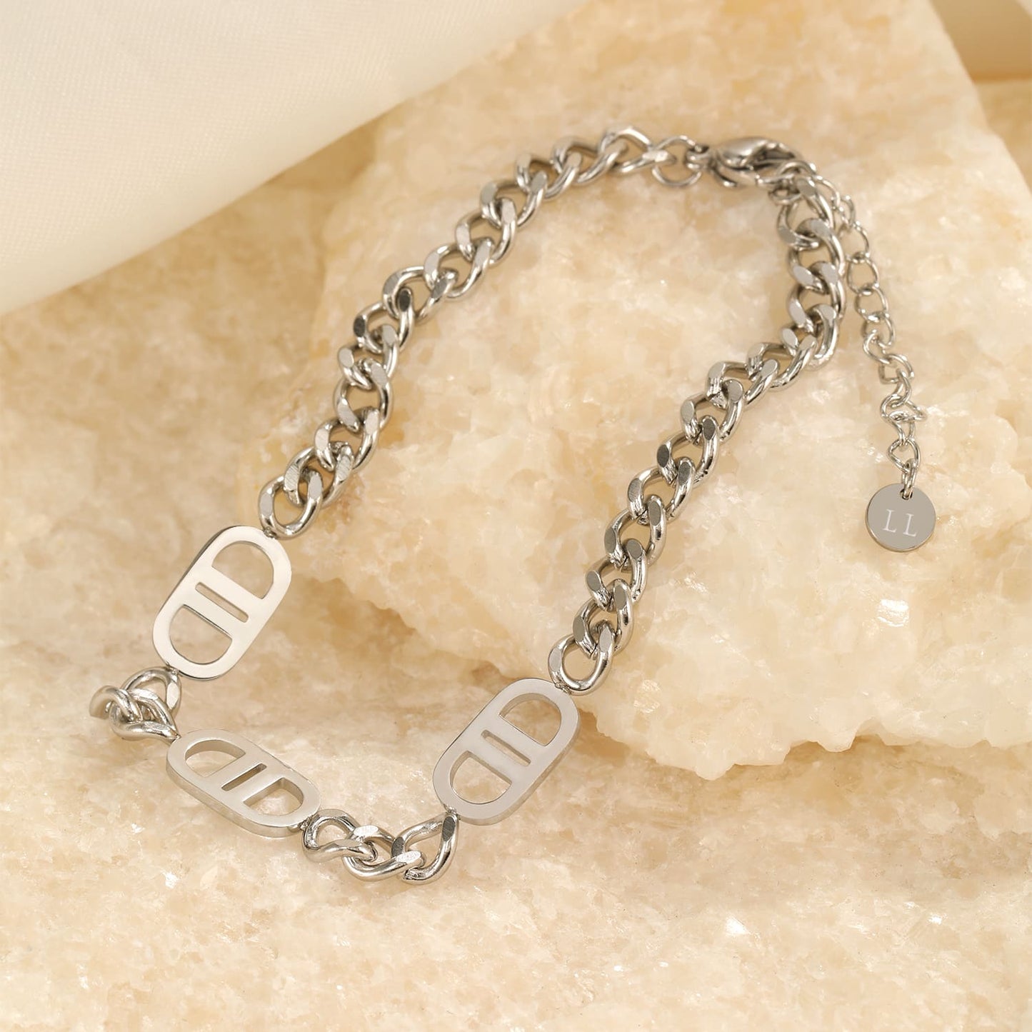 ''SUPER GOODLIFE'' ZILVEREN ARMBAND