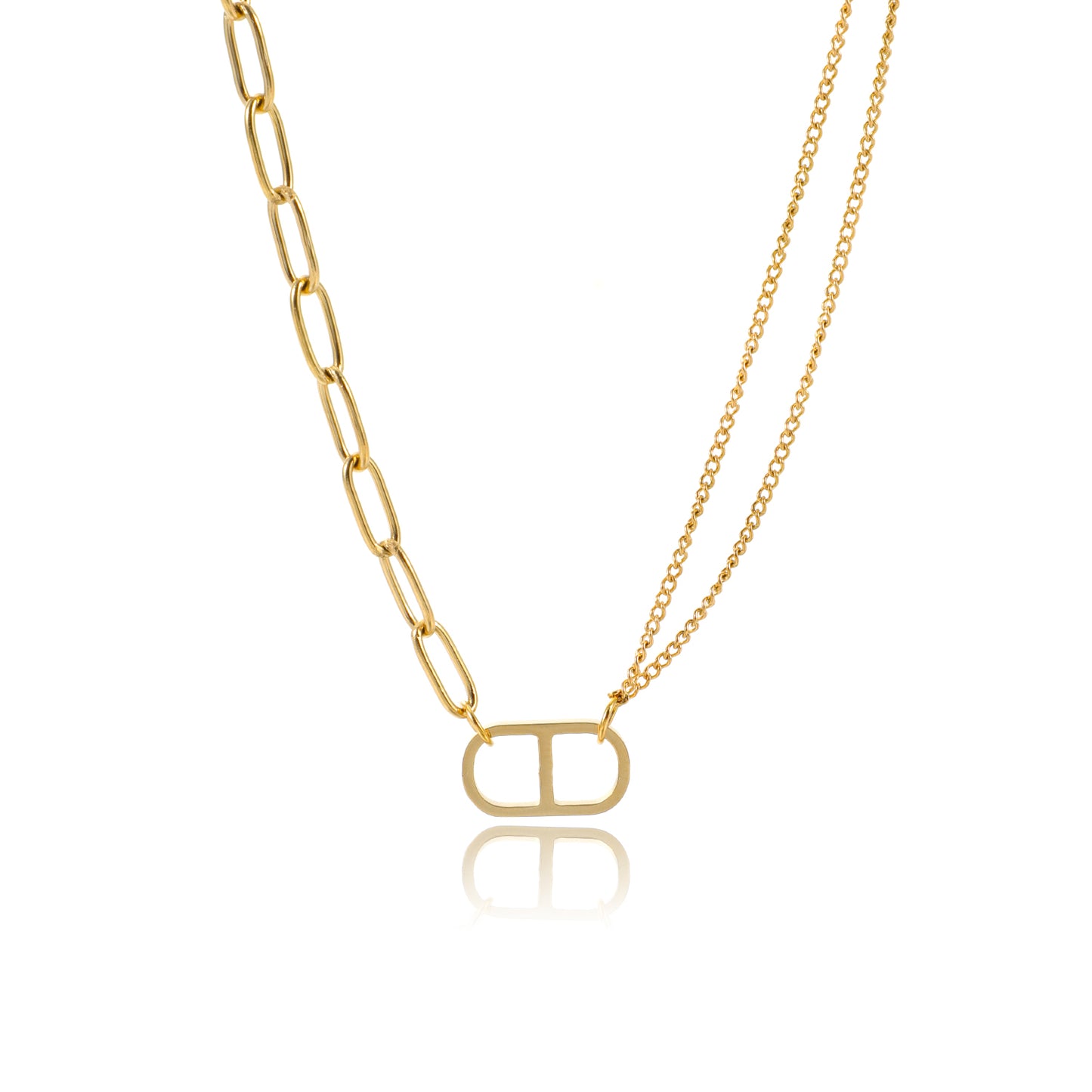 'SCHAKEL GOODLIFE'' GOUDEN KETTING