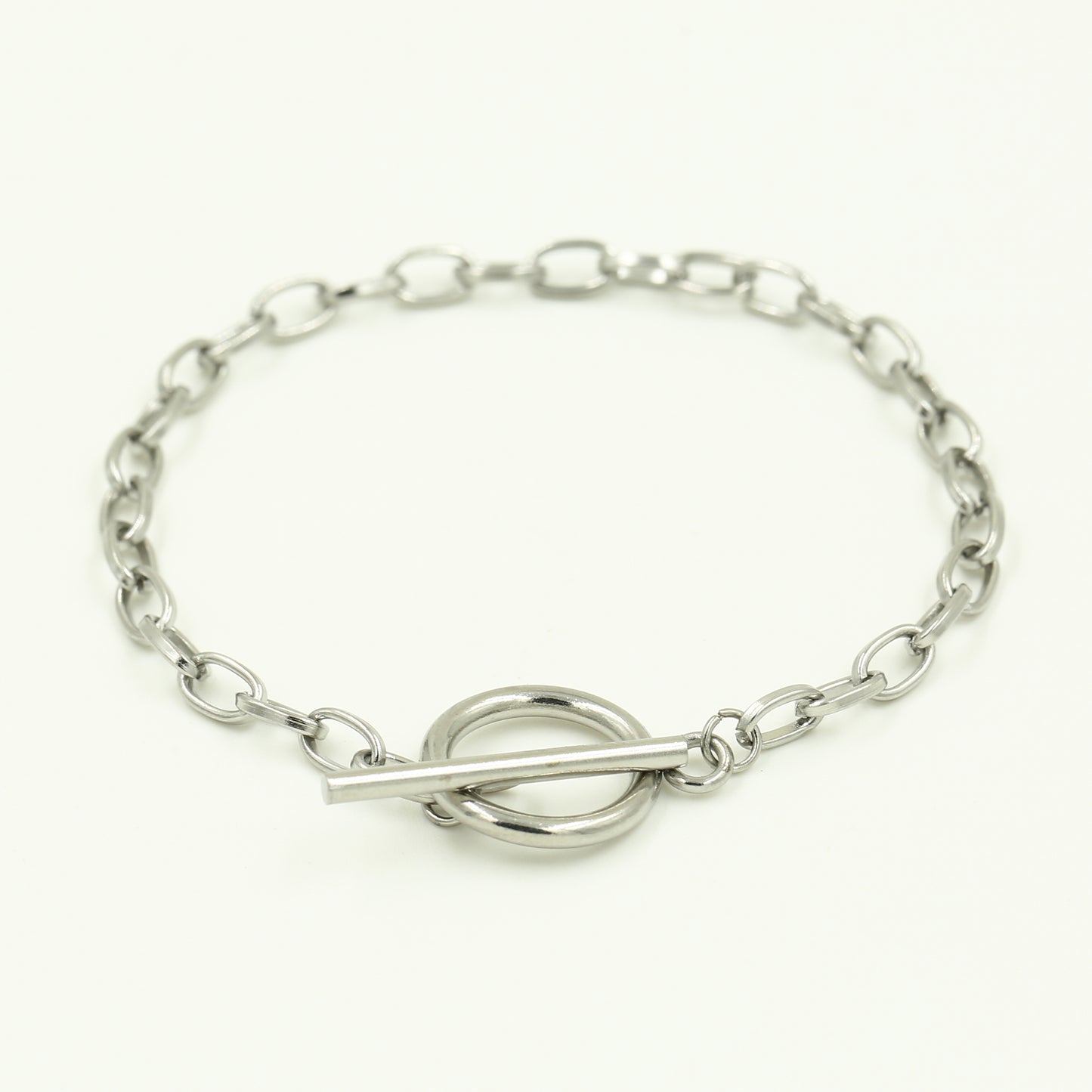 ''KAPITTELSLOT" ZILVEREN ARMBAND