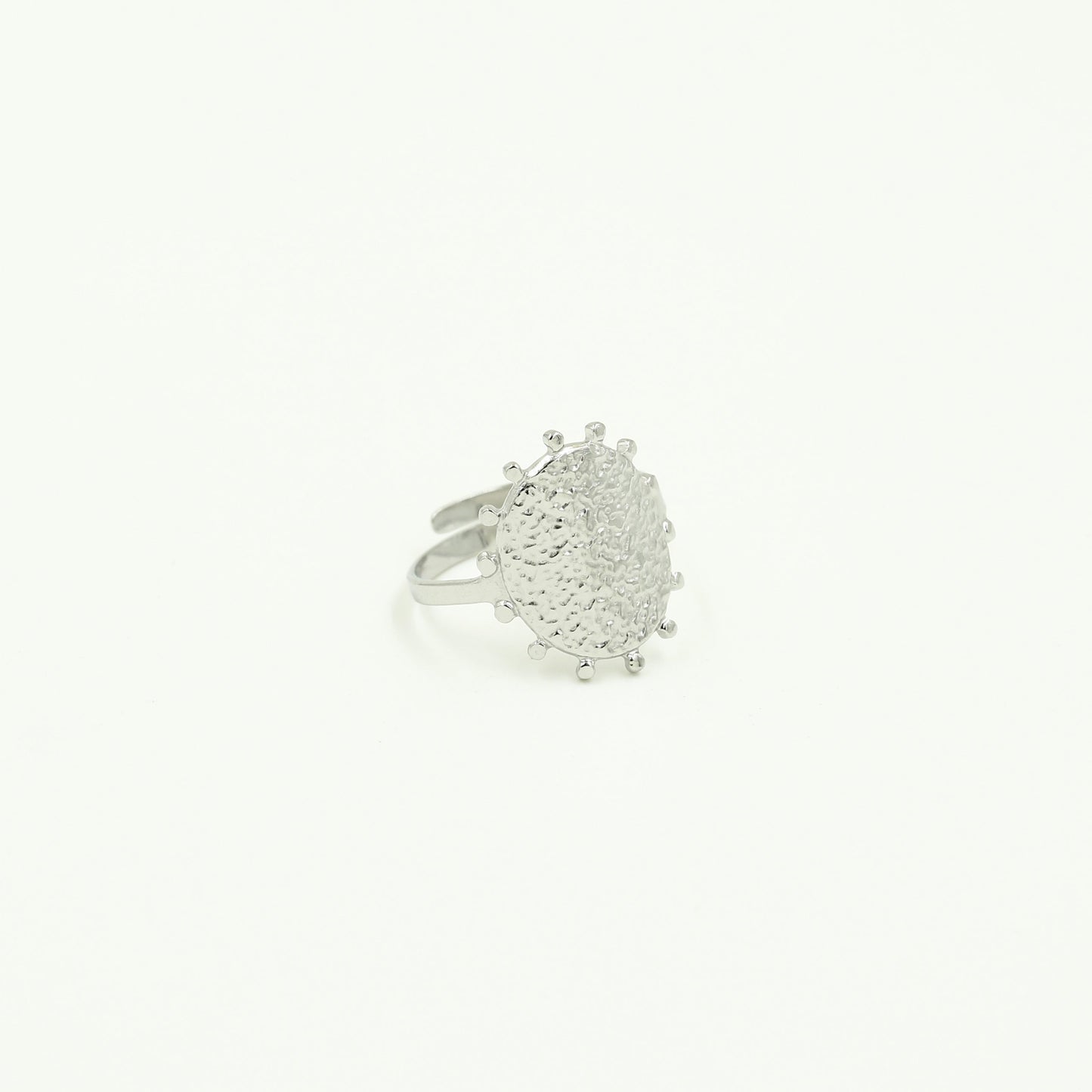 ''PRINT" ZILVEREN RING