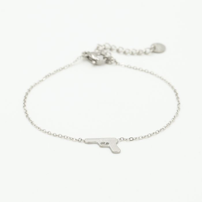 ''GUN" ZILVEREN ARMBAND