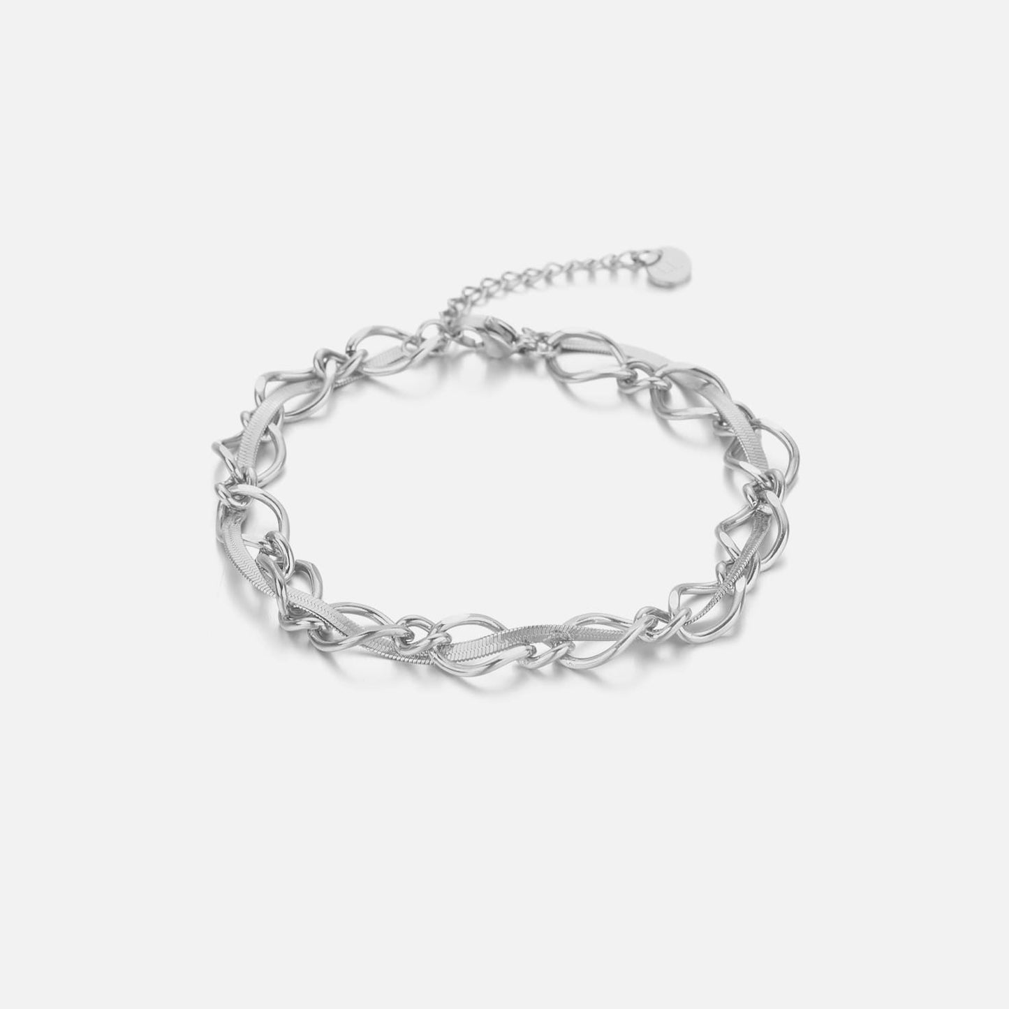 ''VLECHT ZILVEREN ARMBAND
