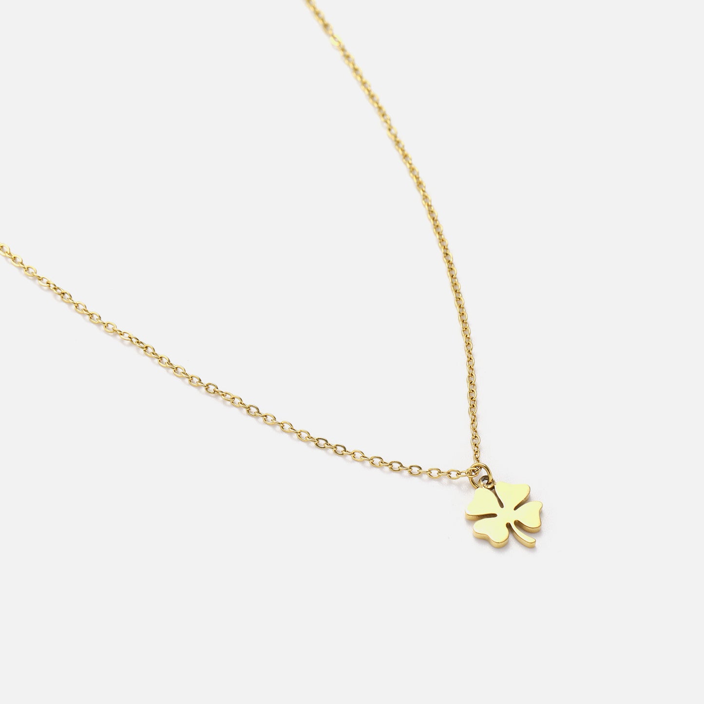 "KLAVERTJEVIER'' GOUDEN KETTING