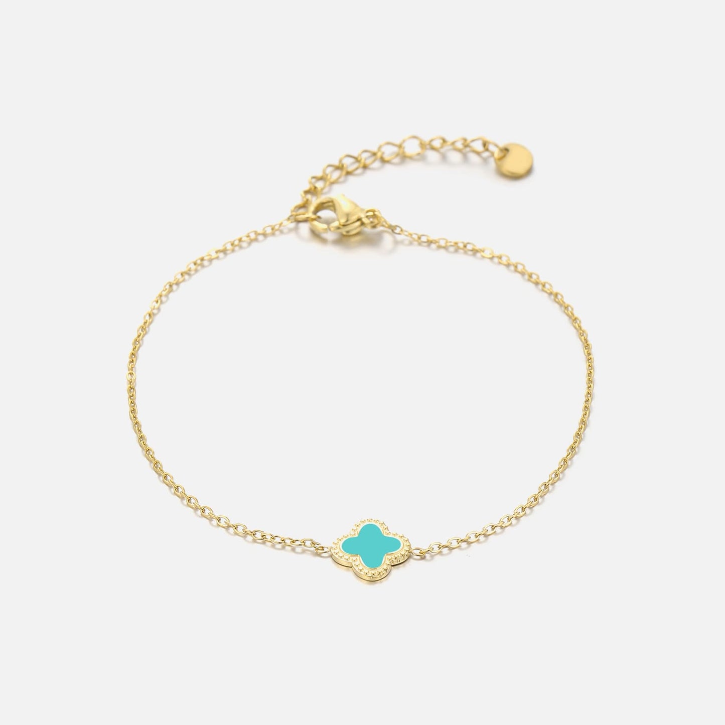''KLAVER MINT'' GOUDEN ARMBAND