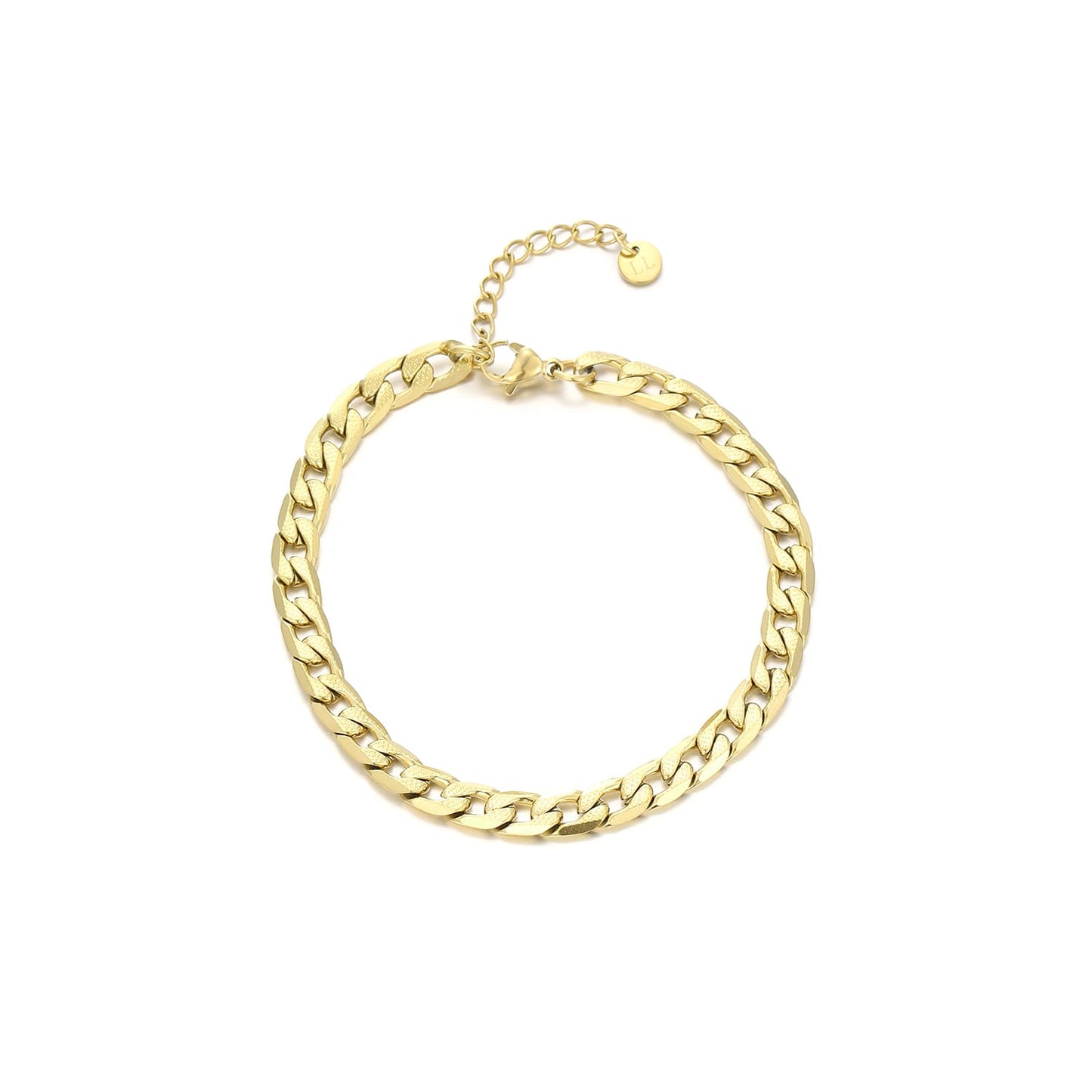 ''FANCY BASIC'' GOUDEN ARMBAND