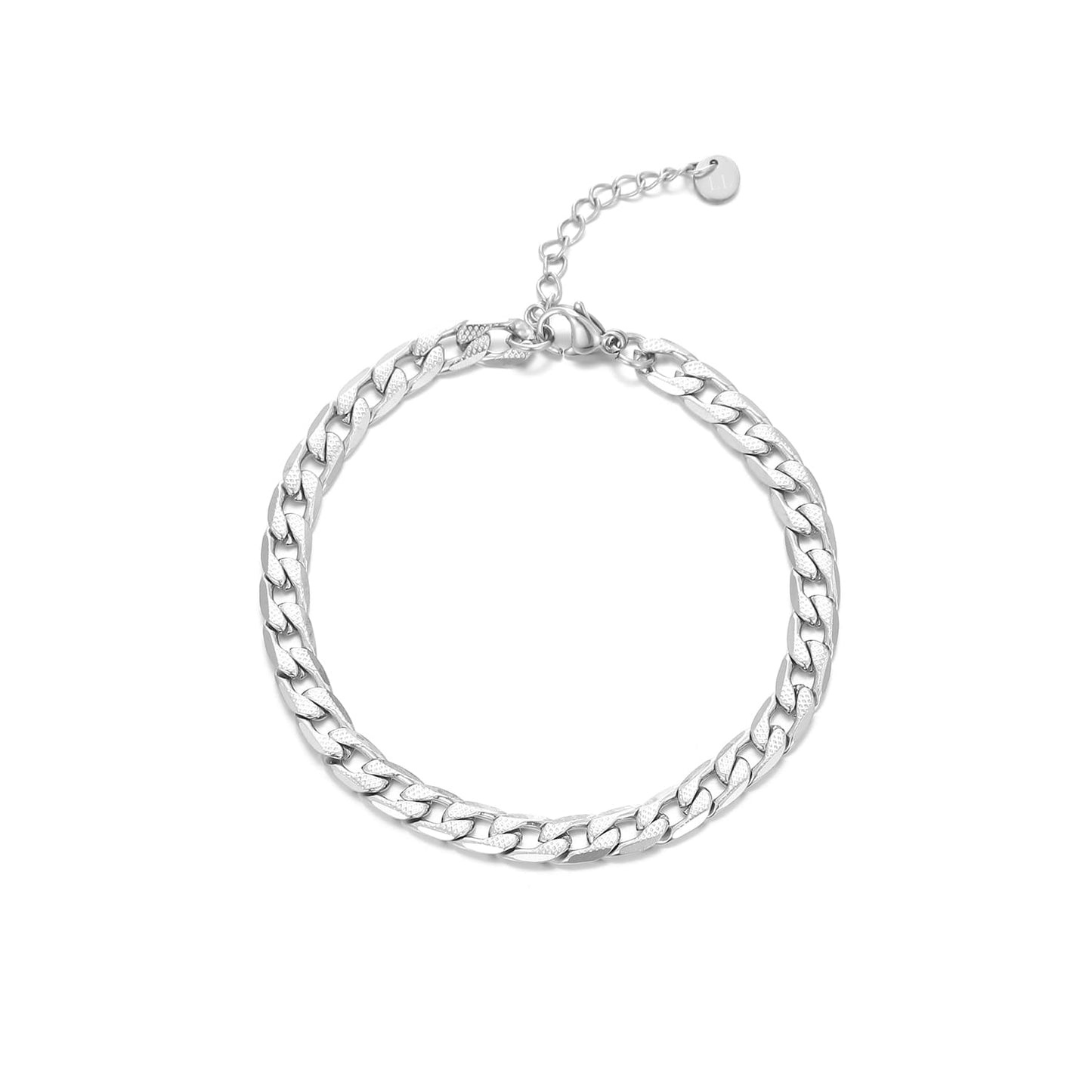 ''FANCY BASIC'' ZILVEREN ARMBAND