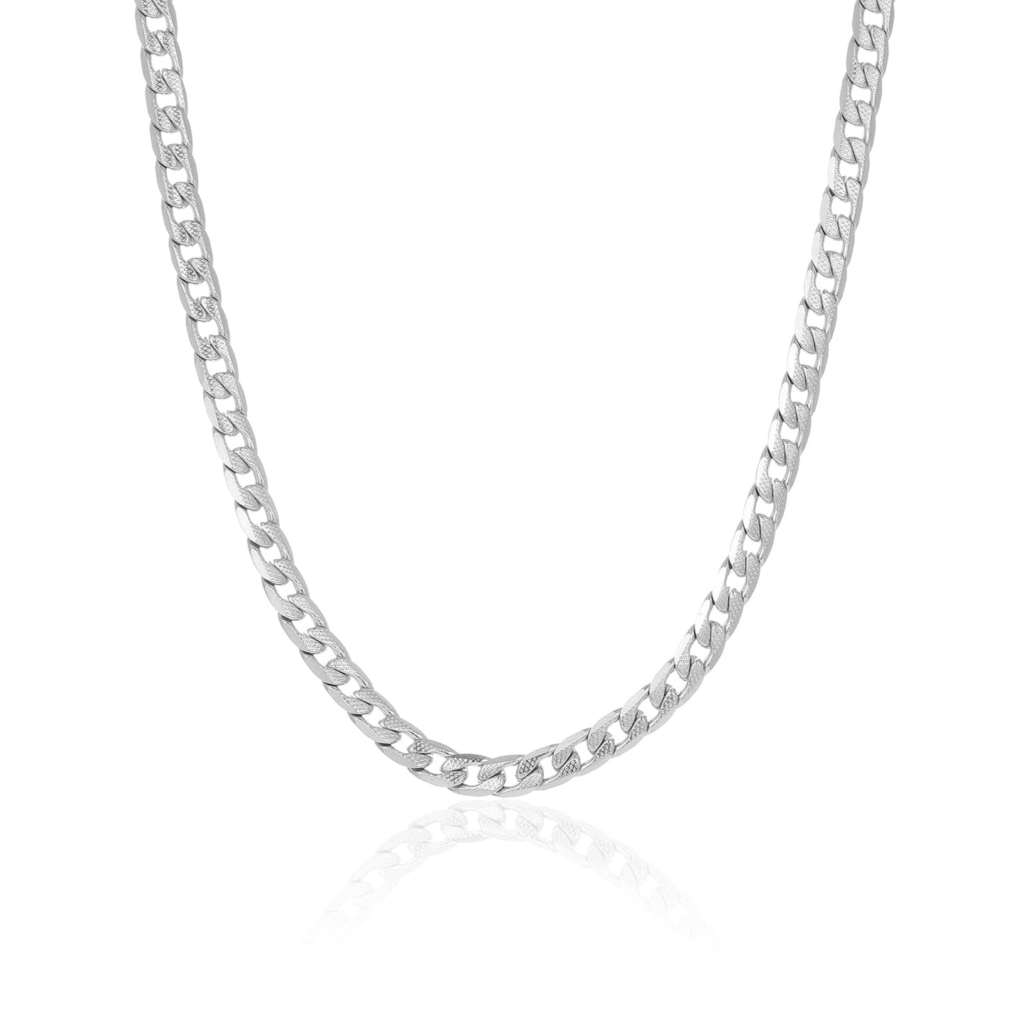 ''FANCY'' ZILVERE KETTING (4,5 mm)