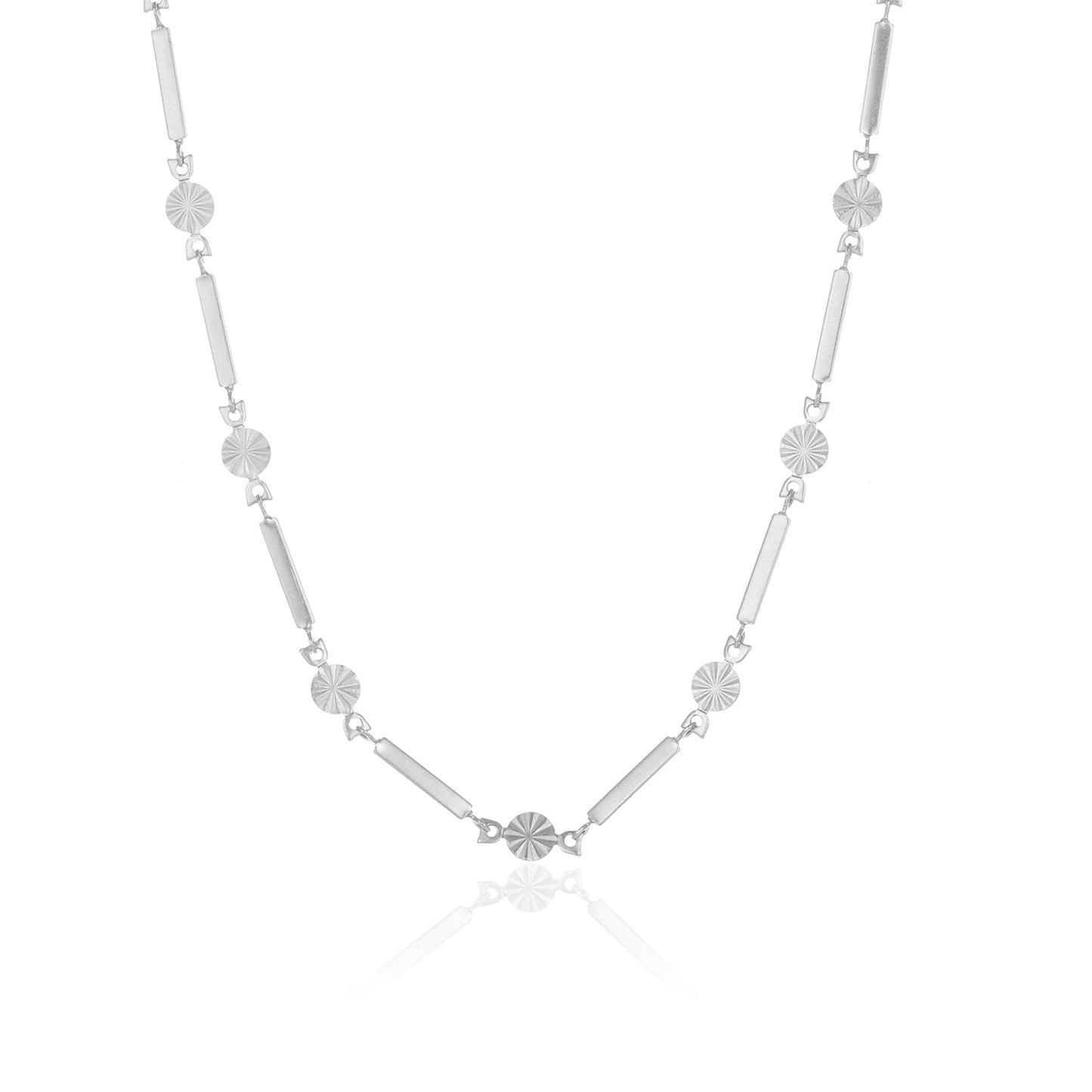 ''BLOCKCAIN'' ZILVEREN KETTING