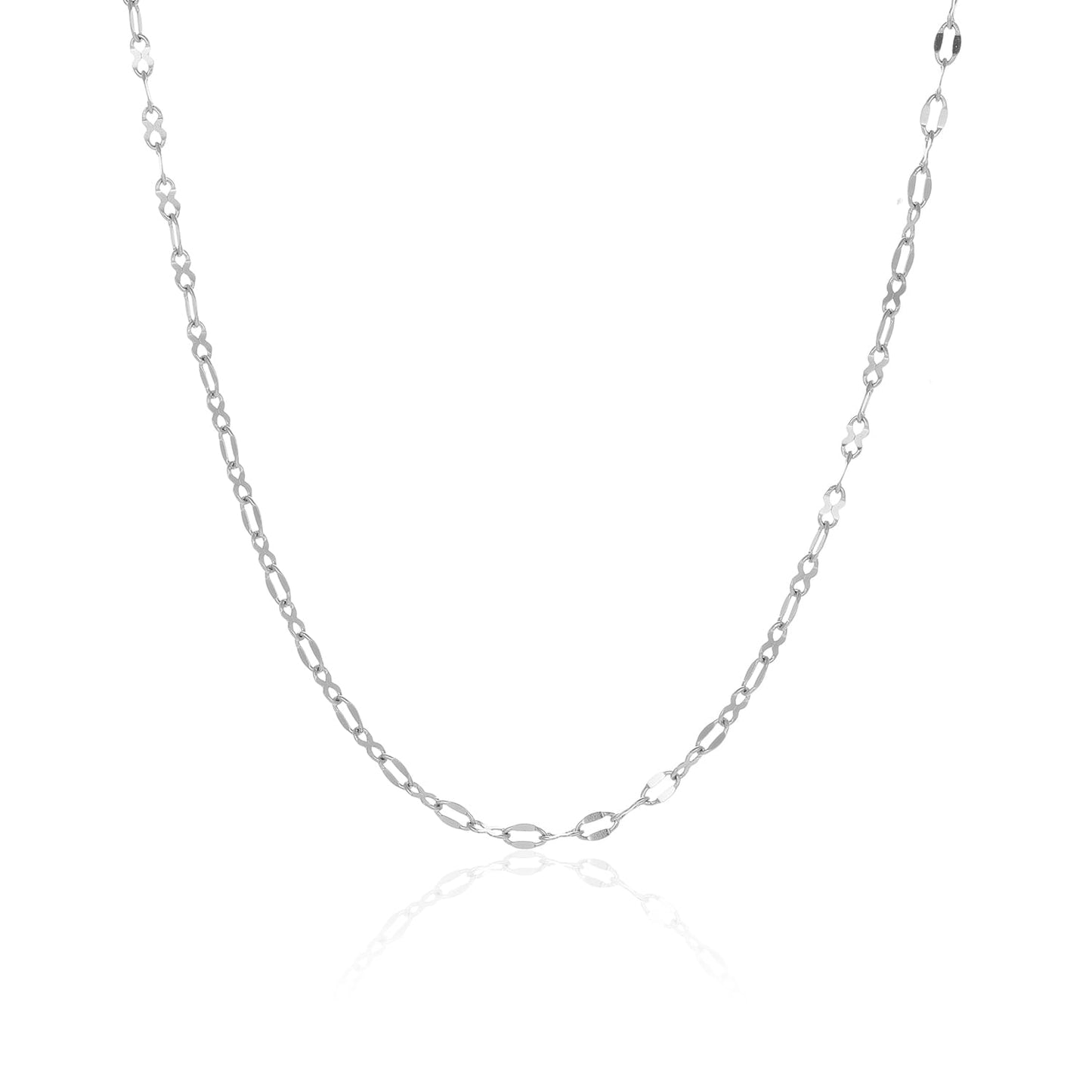 "XOXO" ZILVEREN KETTING