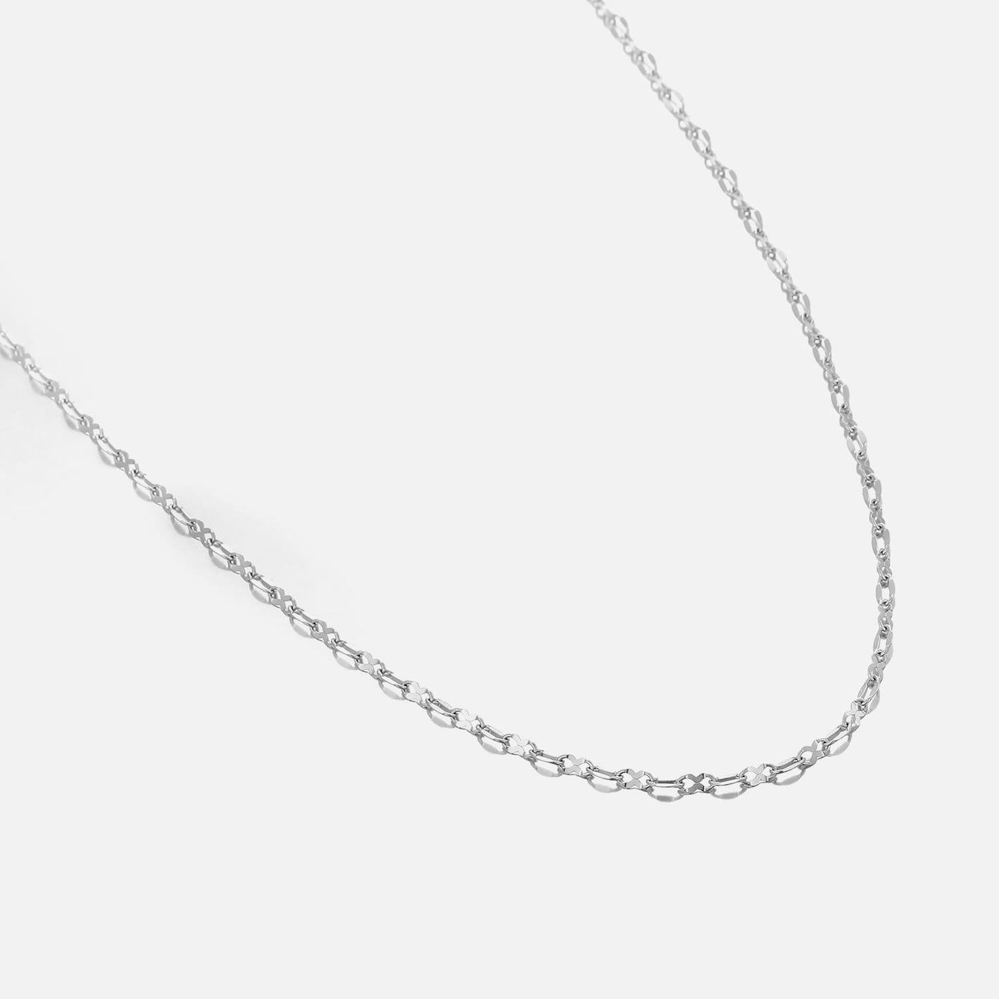 "XOXO" ZILVEREN KETTING