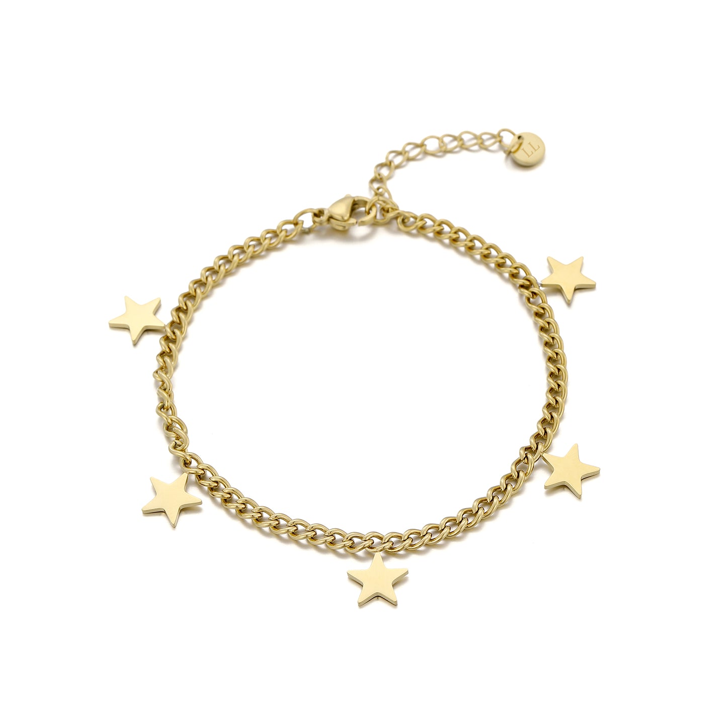 ''STERRETJES' GOUDEN ARMBAND