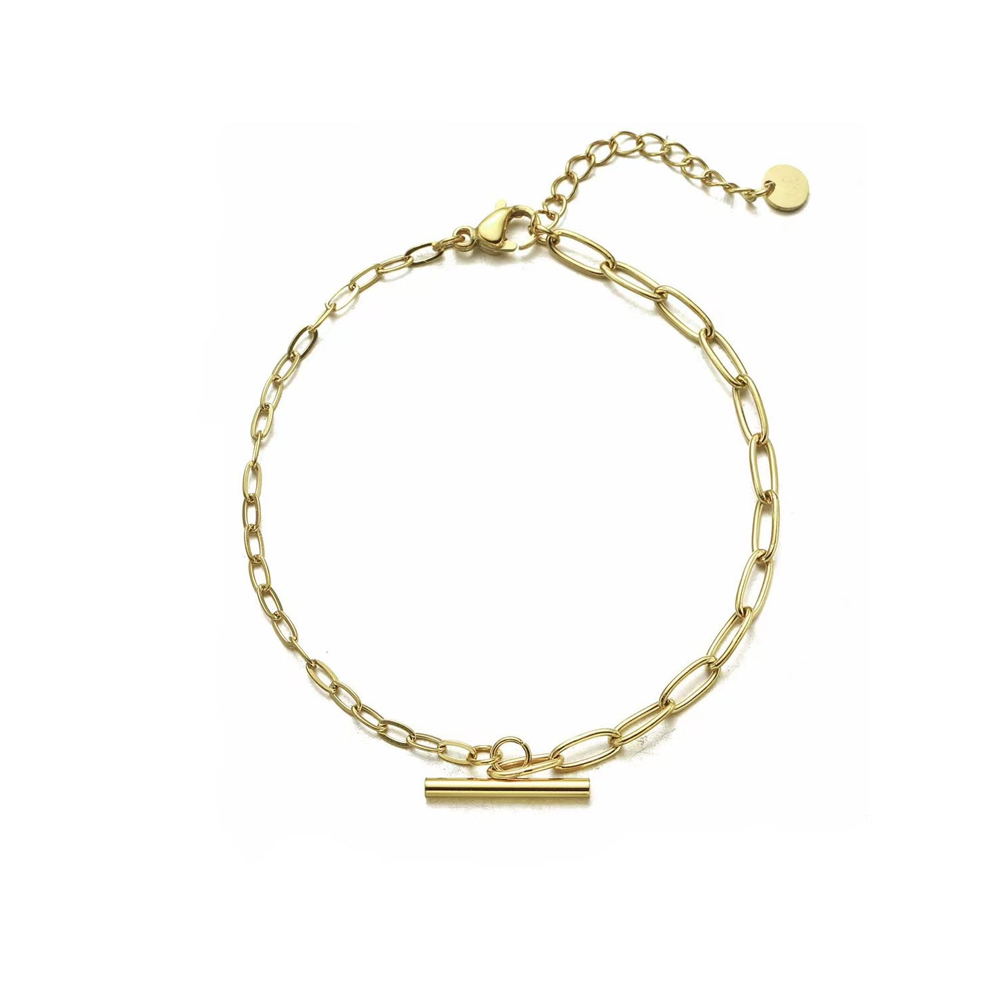 ''SCHAKELS'' GOUDEN ARMBAND