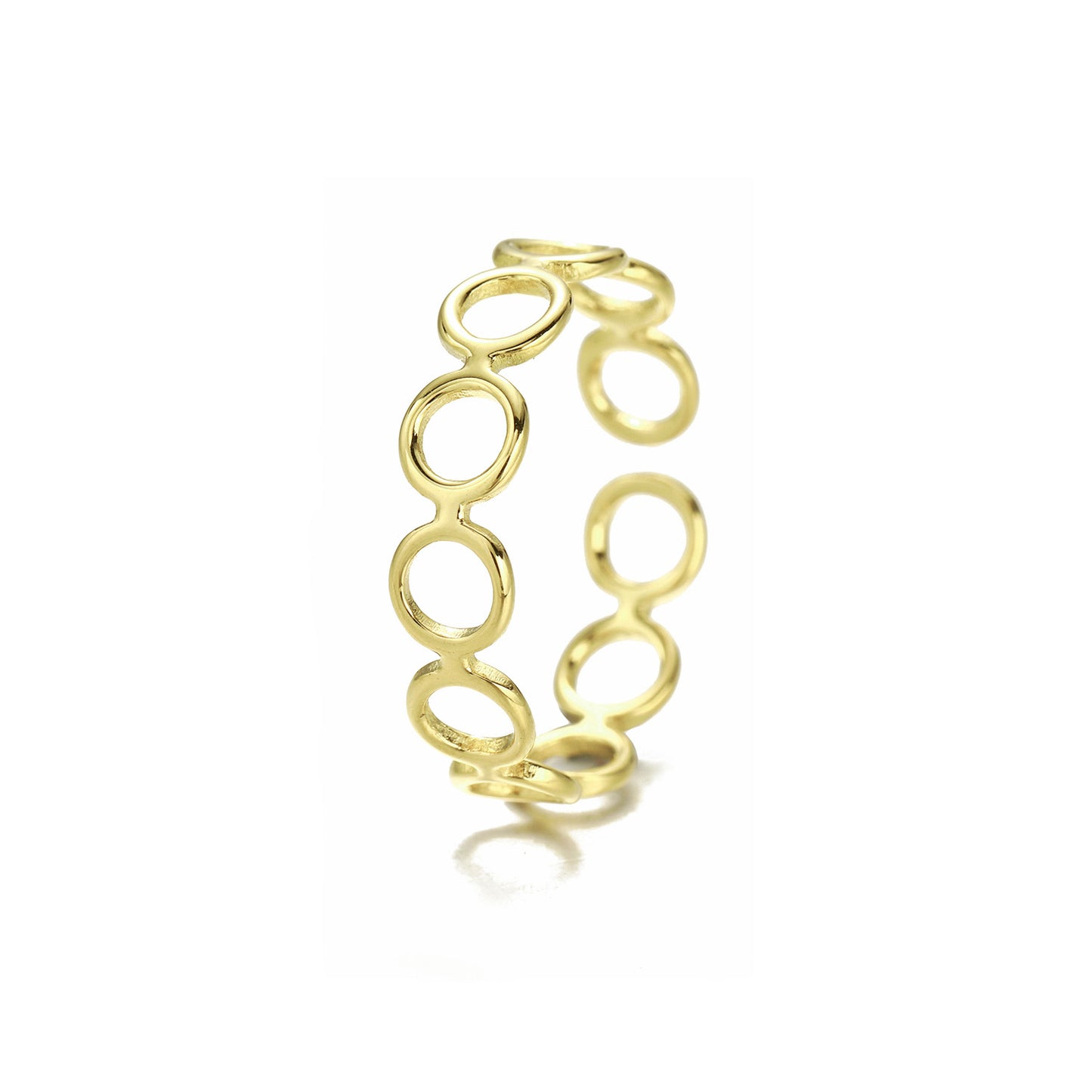 ''PRINT RONDJES" GOUDEN RING