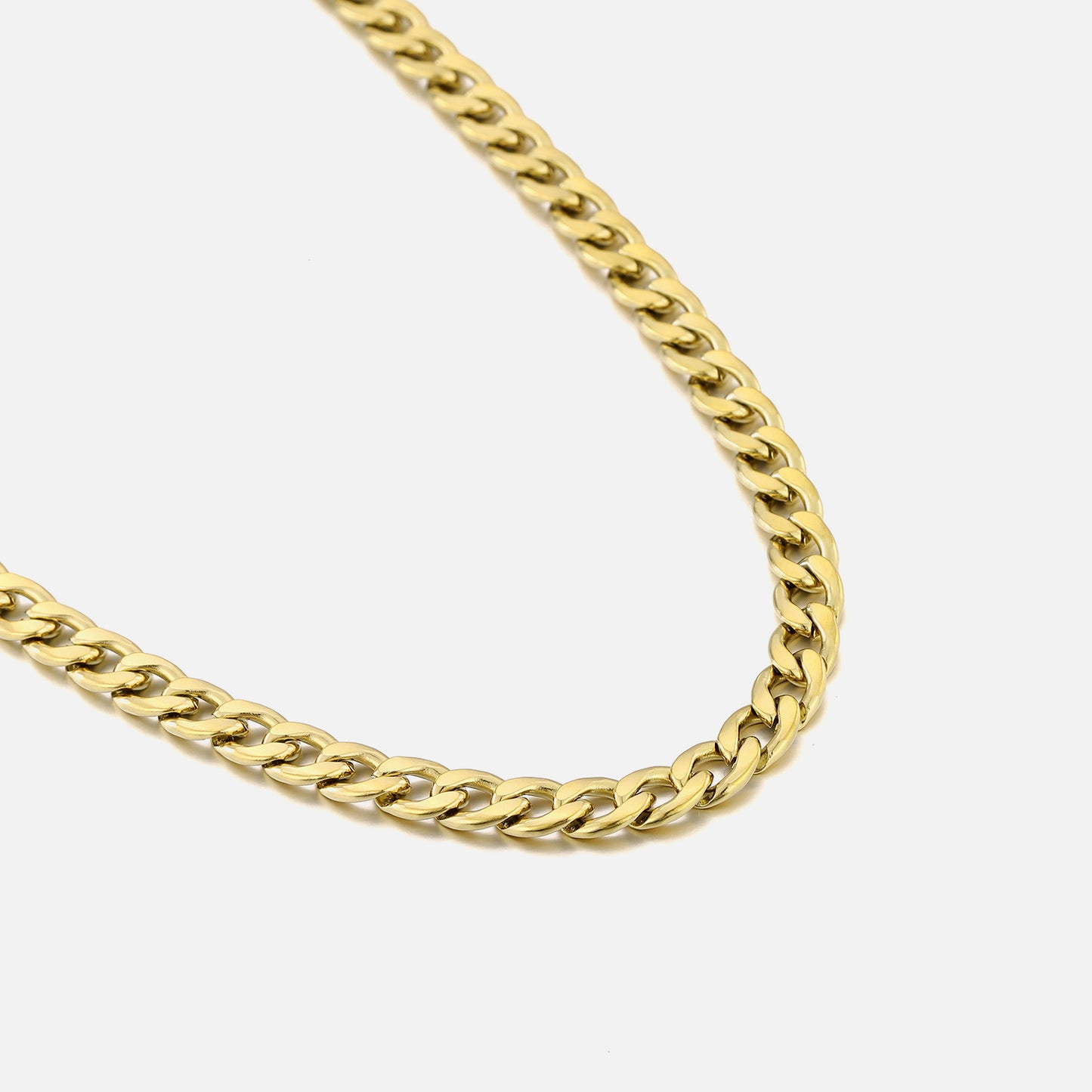 ''BASIC'' GOUDEN KETTING (MM)