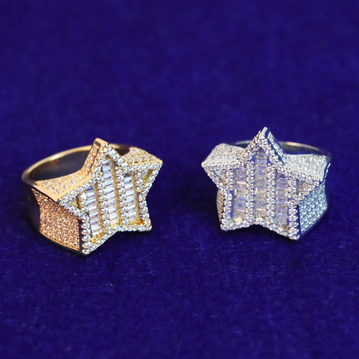 ''STAR'' ZILVEREN RING