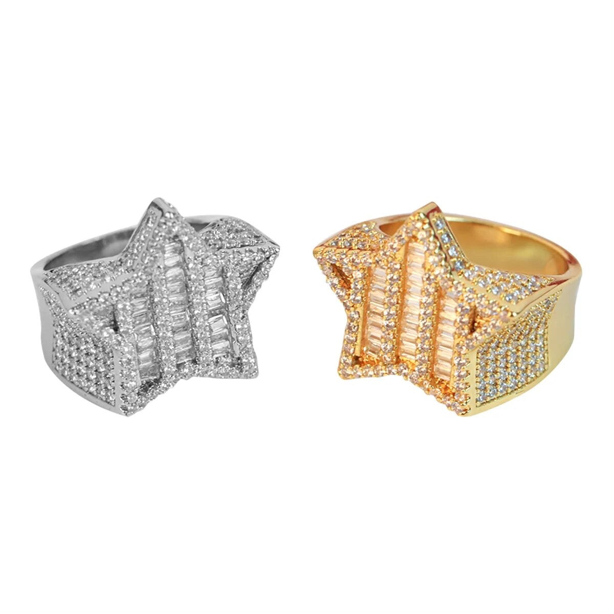 ''STAR'' ZILVEREN RING