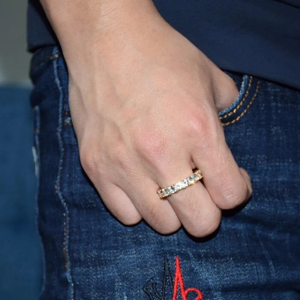 ''TENNIS'' GOUDEN RING