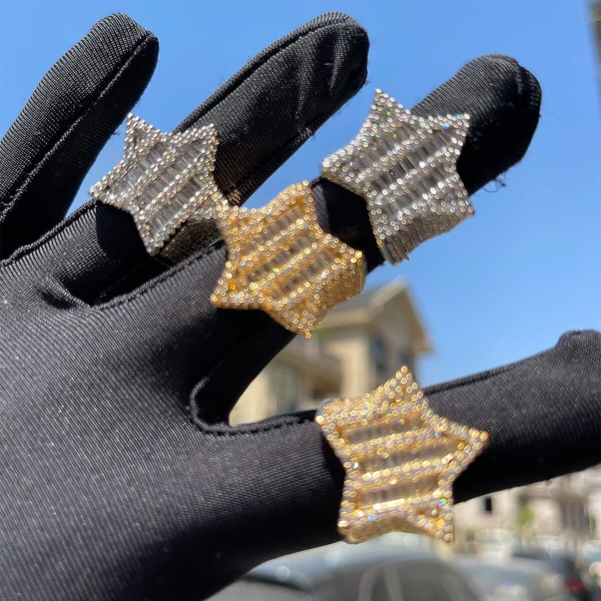 ''STAR'' ZILVEREN RING