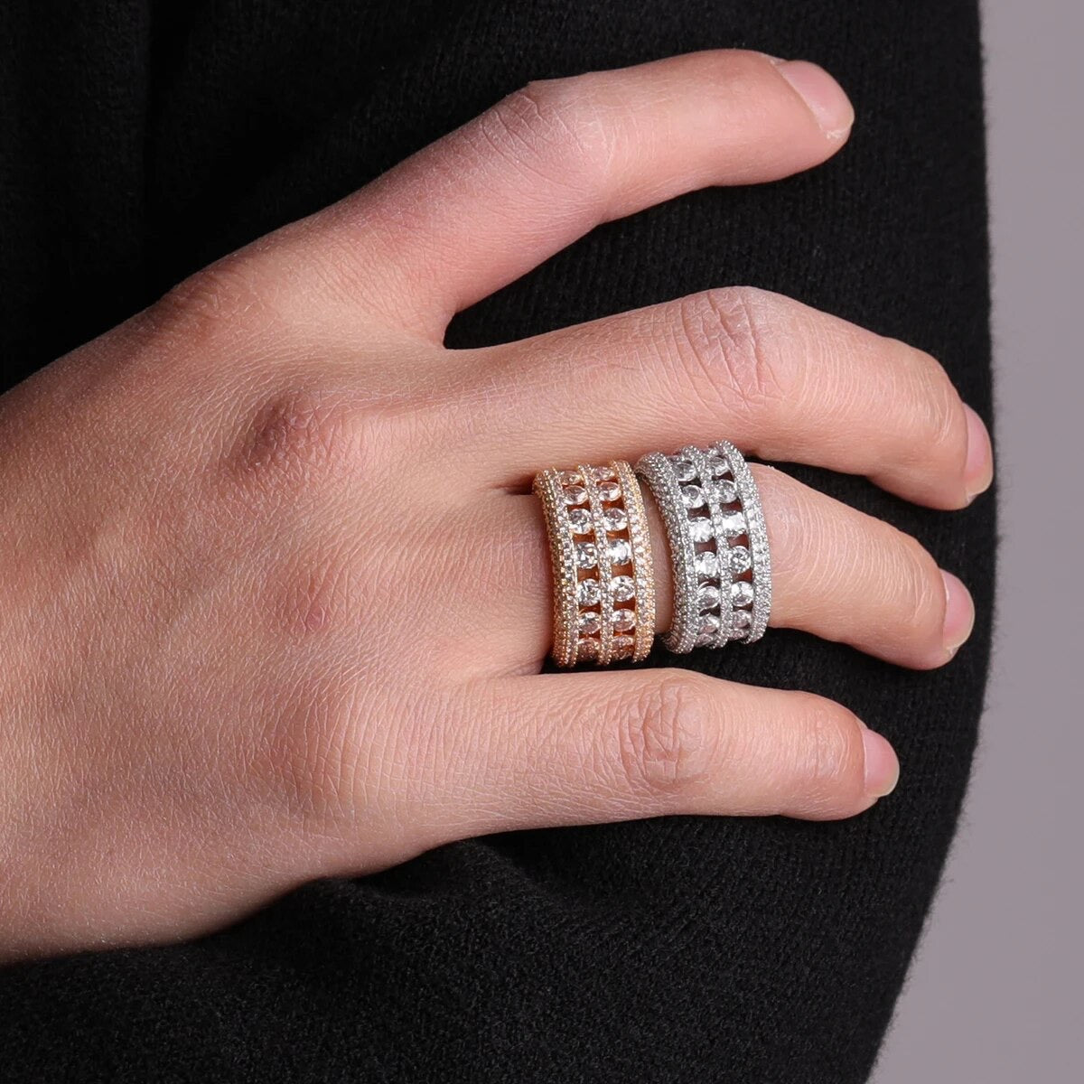 ''USLY'' ZILVEREN RING