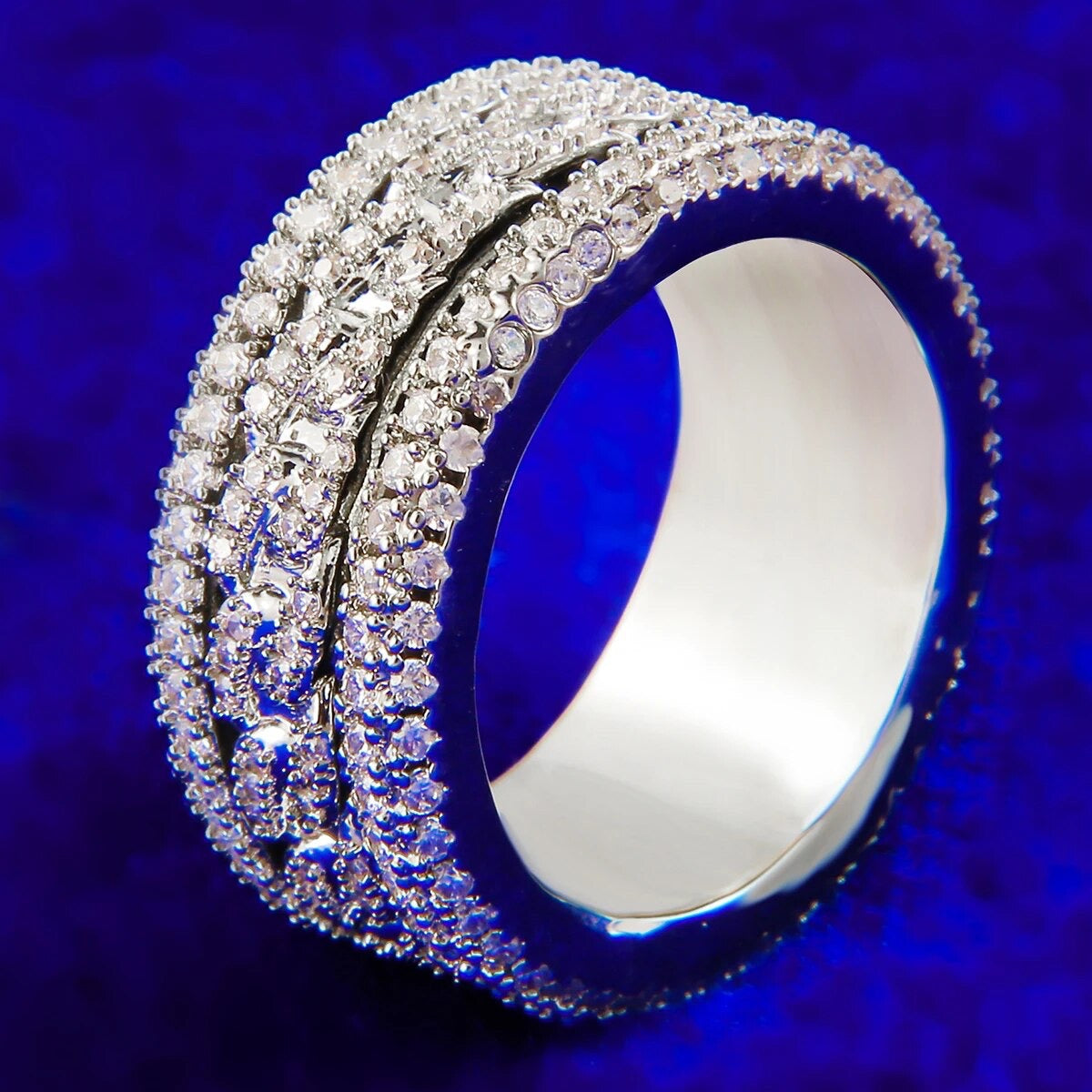 ''CUBAN'' ZILVEREN RING